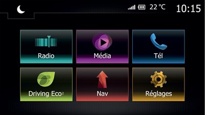 Écran tactile 7 pouces* - Renault Easy Connect