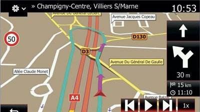 Info traffic TMC via la radio - Renault Easy Connect