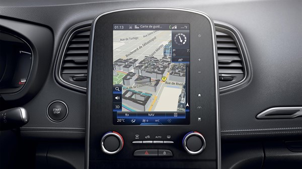 Cartographie 3D - Renault Easy Connect