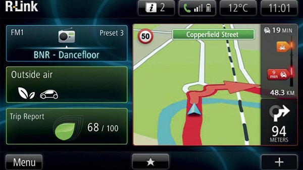 Cartographie TomTom - Renault Easy Connect