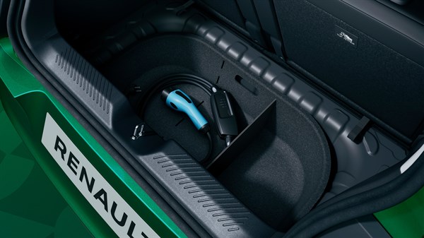 felt-lined storage - Renault Twingo E-Tech electric